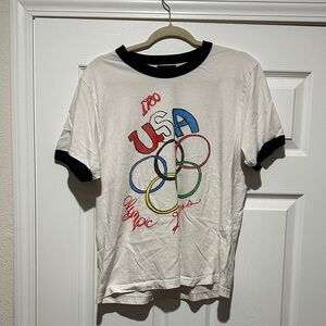 Free people ( the bureau) ringer tee size medium